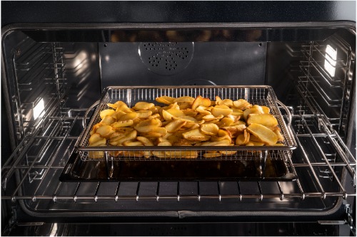 Bertazzoni oven air fry mode and cooking versatility