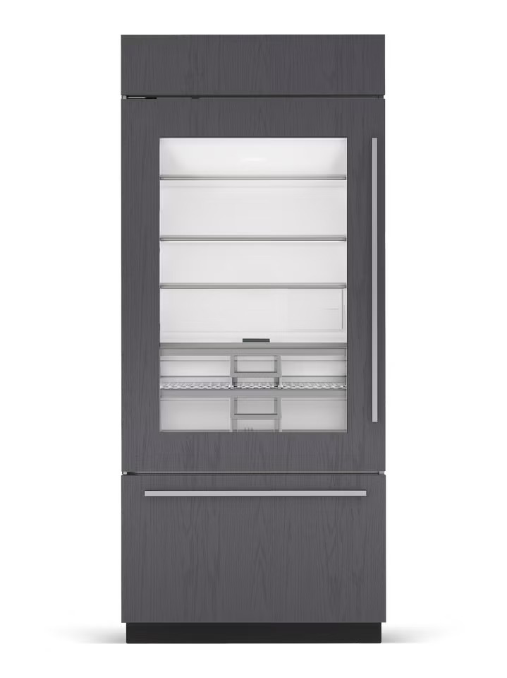 Sub-Zero Classic Series Built-In Counter Depth Bottom Freezer Refrigerator model CL3650UG-O-R, Custom Panel Ready.