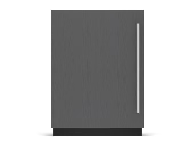 Sub-Zero Designer Series Smart Undercounter Refrigerator model DEU2450R/L in custom panel ready finish with left hinge